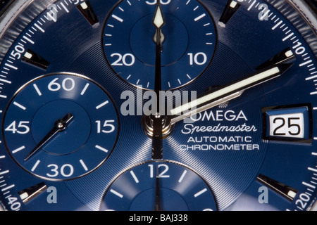 Omega Speedmaster Dial Stock Photo