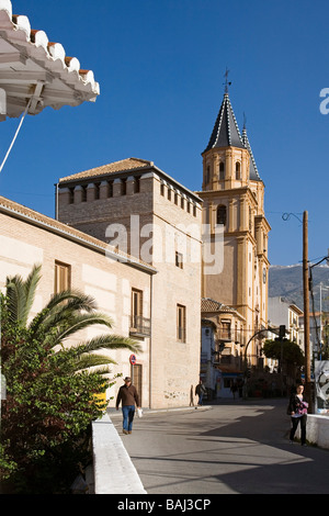 Church of Nuestra Señora de la Expectación in Orgiva Las Alpujarras Granada Andalusia Spain Stock Photo