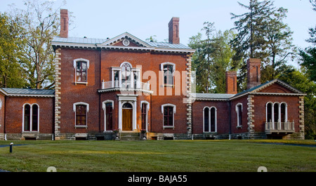 Ashland is the historic home of  the statesman Henry Clay in Frankfort Kentucky Stock Photo