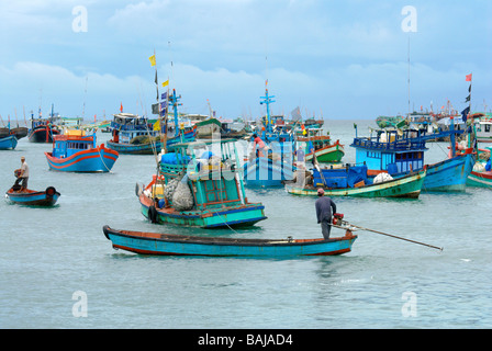 Island Phu Quoc Fish market Stock Photo