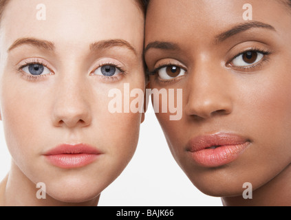 Two beautiful young women Stock Photo