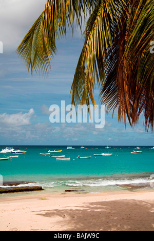 BARBADOS, West Coast, Six Mens: Fishing Boats / Six Mens Bay Stock ...