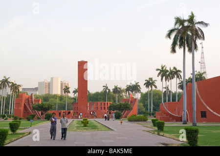 India Delhi The Jantar Mantar Observatory Stock Photo