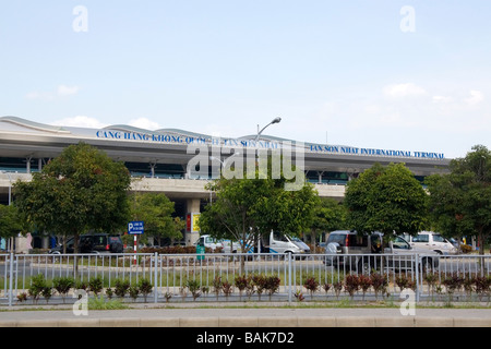 Exterior of the Tan Son Nhat International Airport in Ho Chi Minh City Vietnam Stock Photo