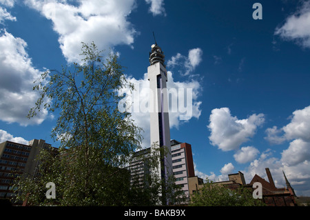 British Telecom (BT) Tower Birmingham West Midlands England UK Stock Photo