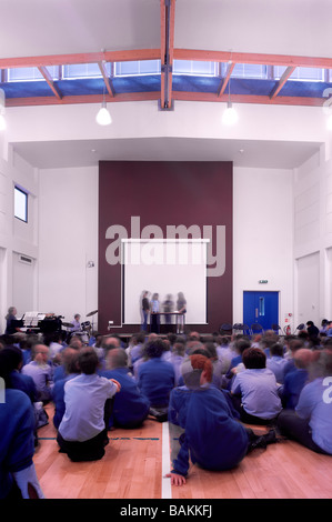 Larmenier and Sacred Catholic Primary School, London, United Kingdom, Studio E Architects, Larmenier and sacred catholic primary Stock Photo