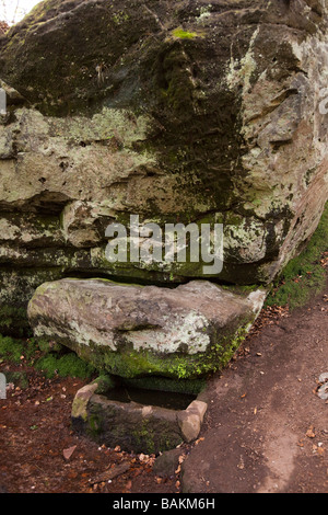 UK England Cheshire Alderley Edge the Wizards Well Stock Photo