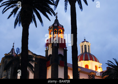 Iglesia de Nuestra Señora de la Concepción in La Orotava in Tenerife in the Canary islands. Stock Photo