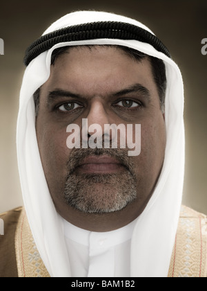 Portrait of a muslim man Stock Photo