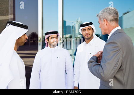 Businessmen having a meeting Stock Photo