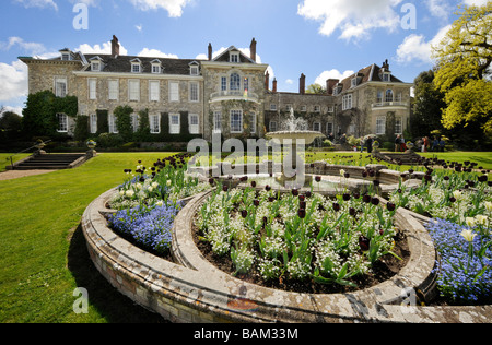 Firle Place near Lewes, East Sussex, UK. Stock Photo