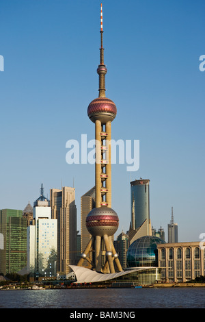 Oriental pearl tower Stock Photo