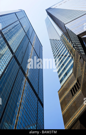 Office buildings in hong kong Stock Photo