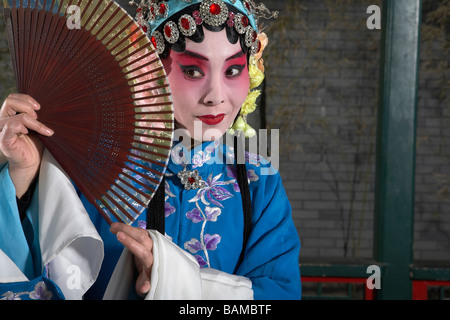 Woman In Ceremonial Costume Stock Photo
