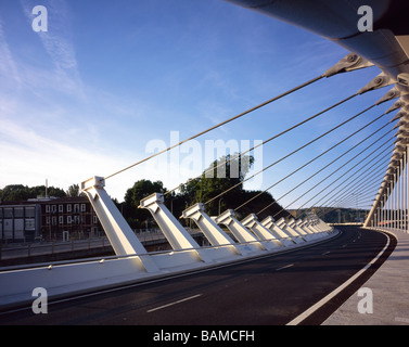 NEW BRIDGE, ARCHITECT UNKNOWN, BILBAO, SPAIN Stock Photo