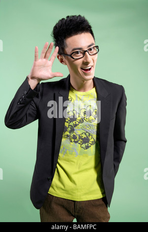 Portrait Of Young Man Stock Photo