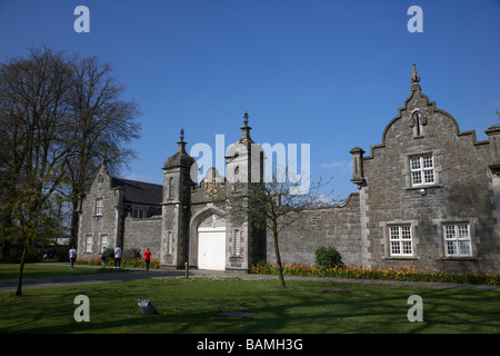 the clotworthy arts centre a former coach house and stables for Antrim Castle northern ireland Stock Photo