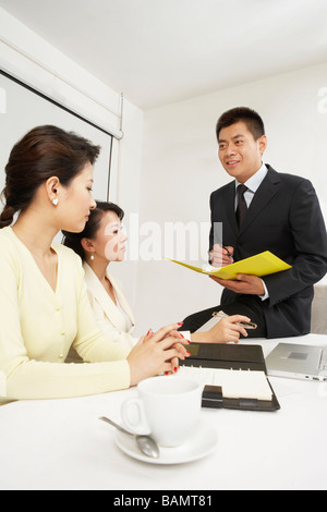 Businesspeople In Meeting Stock Photo