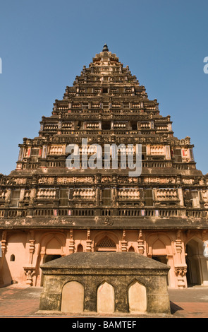 Royal Palace Tower Thanjavur Tamil Nadu India Stock Photo