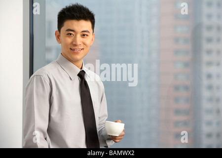 Portrait Of A Businessman Stock Photo