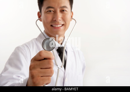 Portrait of a young healthcare worker Stock Photo