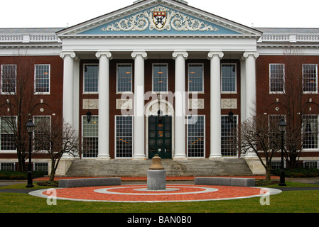 Baker Library, Harvard Business School, Allston, Boston, Massachusetts, USA Stock Photo