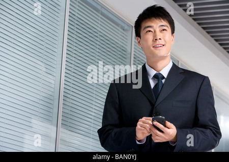 Businessman Connectivity Stock Photo