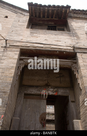 Guoyu Village architecture Ming Qing dynasty Yangcheng County city of JinCheng Shanxi Province china Asia Stock Photo