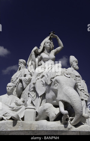 Albert Memorial, London, UK, Caretoff Stock Photo