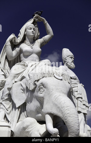 Albert Memorial, London, UK, Caretoff Stock Photo