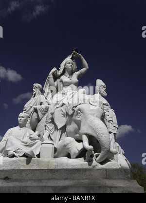 Albert Memorial, London, UK, Caretoff Stock Photo