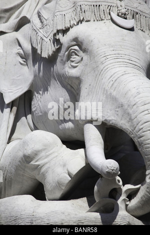 Albert Memorial, London, UK, Caretoff Stock Photo