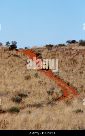 Four Wheel Drive Vehicle on the Canning Stock Route Western Australia Australia Stock Photo