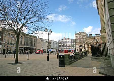 The Market Square, Stafford town centre Stock Photo