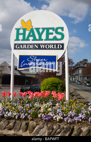 Hayes Garden World Stock Photo