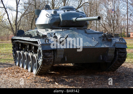 M24 Chaffee. American light tank. Stock Photo