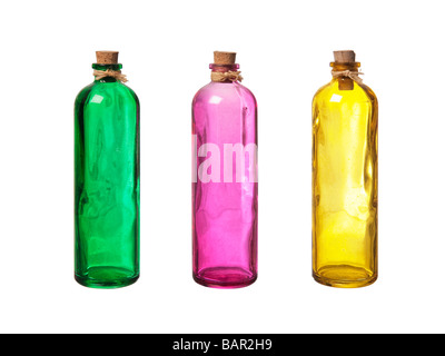 perfume bottles Stock Photo
