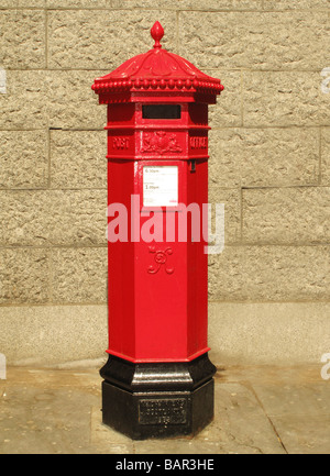 Victorian letter box in London Stock Photo
