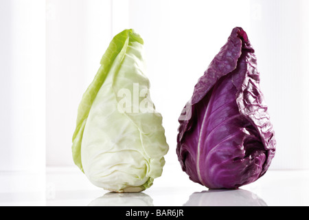 Pointed cabbage, close-up Stock Photo
