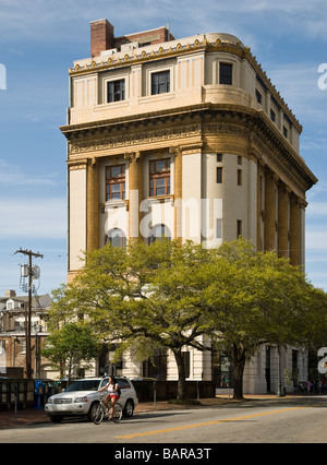 The Scottish Rite Temple was built in 1913 and is located at 341 Bull Street Stock Photo
