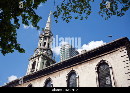 St Giles in the Fields church, Camden, London, England, UK Stock Photo
