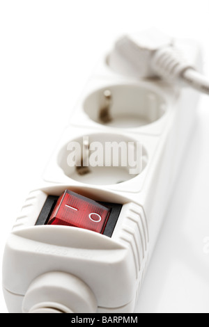 Multiple socket close-up Stock Photo