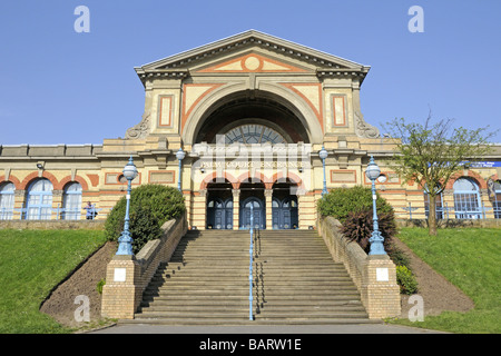 Alexandra Palace Palm Court Entrance Alexandra Park London England UK Stock Photo