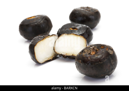 Chinese Water Chestnuts (Eleocharis dulcis) Stock Photo