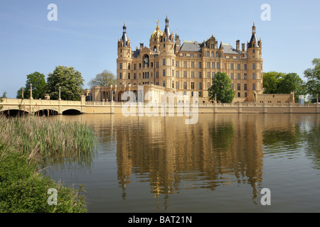 Schwerin Castle, Mecklenburg Vorpommern, Germany Stock Photo