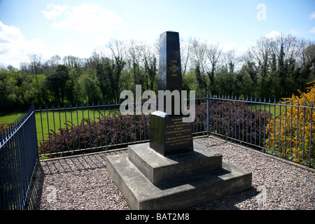 memorial at the Battle of the Diamond site loughgall county armagh northern ireland Stock Photo