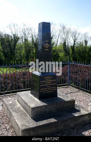 memorial at the Battle of the Diamond site loughgall county armagh northern ireland Stock Photo