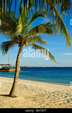 Harbour Village beach Bonaire Stock Photo