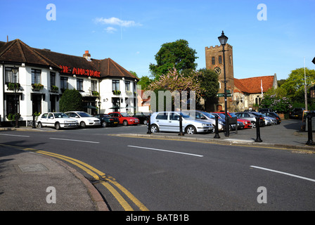 Church Square Shepperton Stock Photo