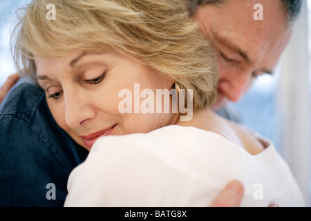 Couple embracing. Stock Photo